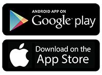 Иконки Google play, App Store