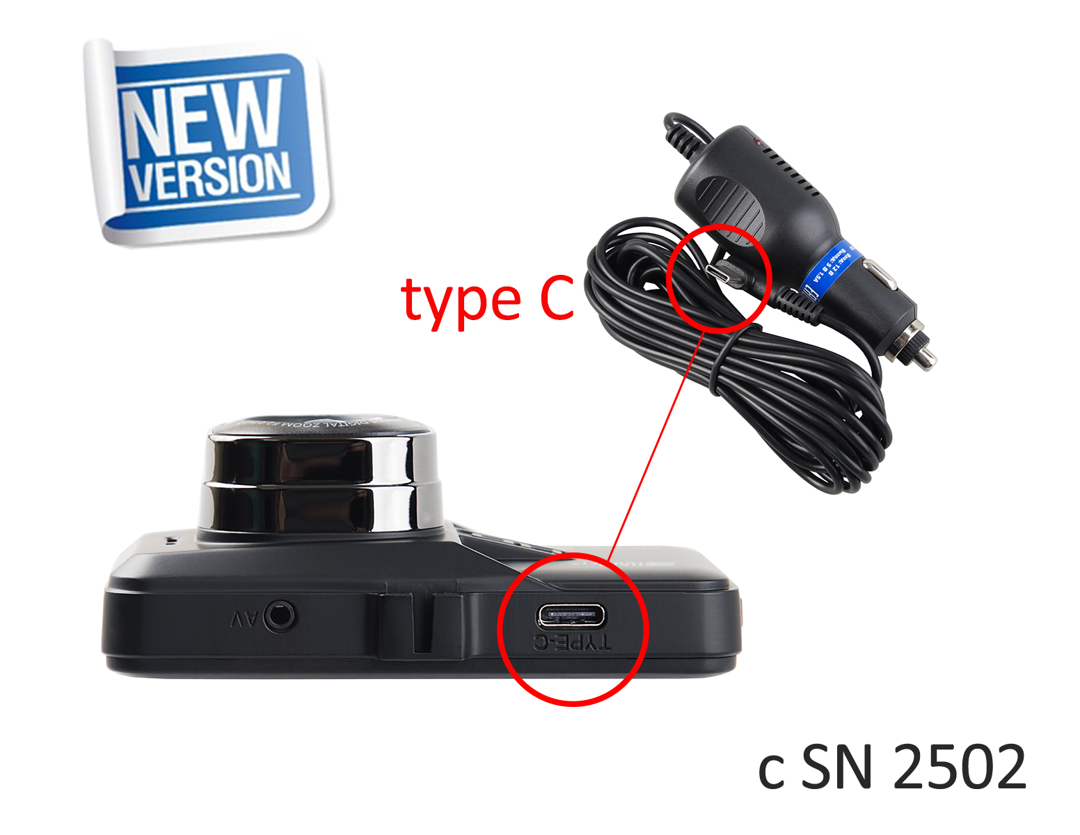 Разъём type C на серии 9000 2502