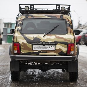 Камера заднего вида в рамке номерного знака Interpower IP-616 AHD/CVBS FR