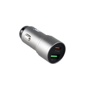 Автомобильное зарядное устройство 45Вт, USB Type-A, USB Type-C